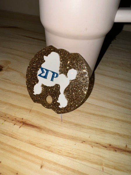 Sigma Gamma Rho Stanley Cup Topper