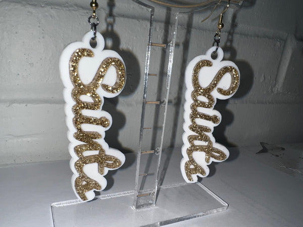 Saints Dangle Earrings