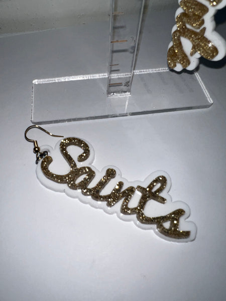 Saints Dangle Earrings