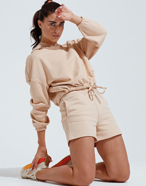 Maria Hoody/Shorts Fleece 2pc Set
