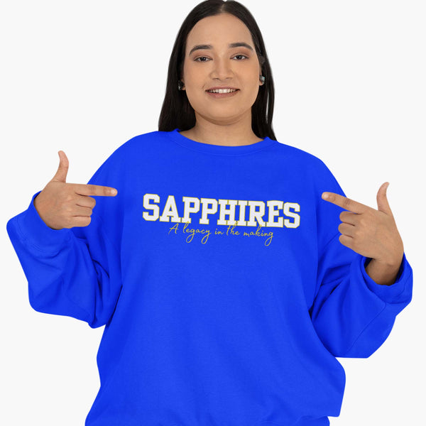 Sapphires Drill Team Sweathsirt - ADULT