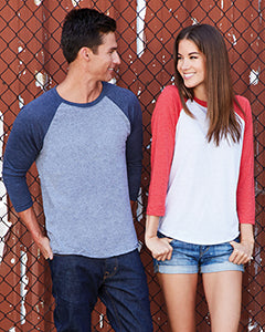 Next Level Ladies Triblend 3/4-Sleeve Raglan
