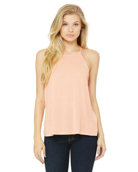 Bella Ladies' Flowy High Neck Tank