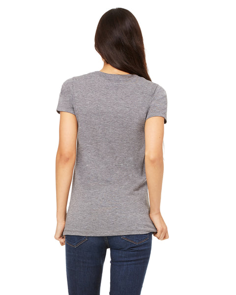 Bella Ladies Tri-Blend Crew Neck