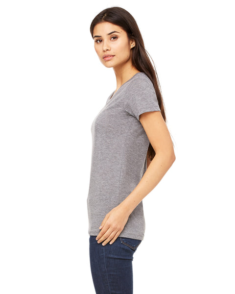 Bella Ladies Tri-Blend Crew Neck