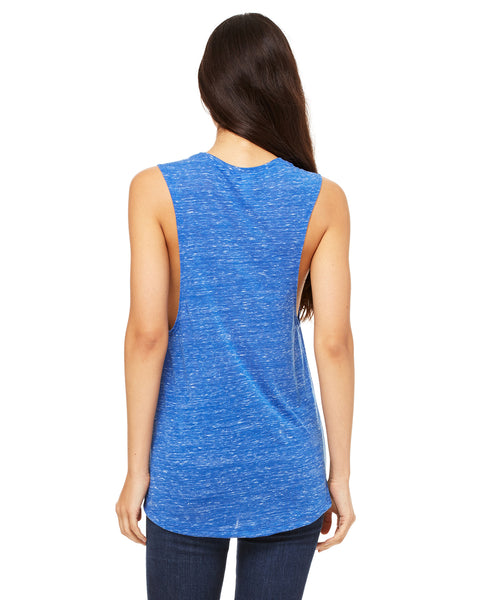Bella Ladies' Flowy Scoop Muscle Tank