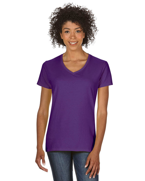 Gildan Ladies Relaxed V Neck