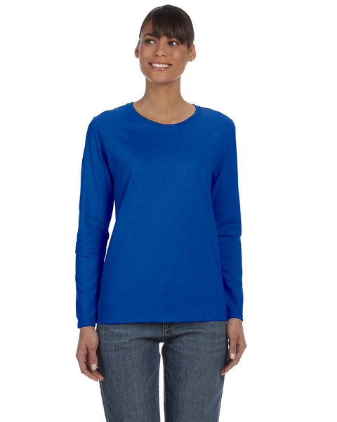 Gildan Ladies Relaxed Long-Sleeve T-Shirt