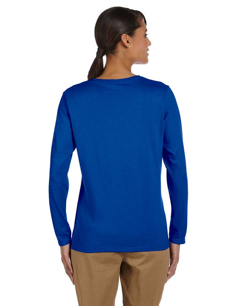 Gildan Ladies Relaxed Long-Sleeve T-Shirt