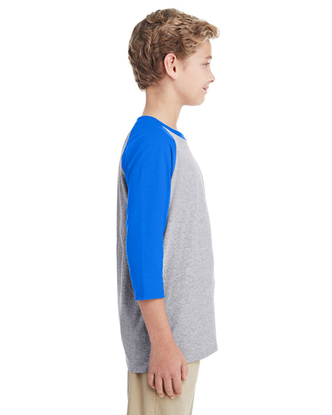 Gildan Youth 3/4-Raglan Sleeve T-Shirt
