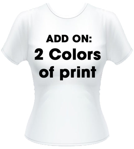 2 colors of print
