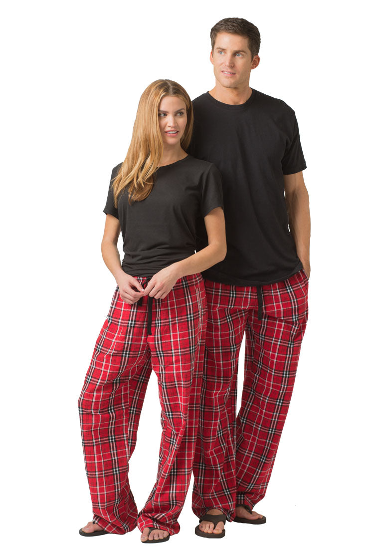 2 pc Pajama Set Christmas Pajama Set Buffalo Plaid GlitterTees