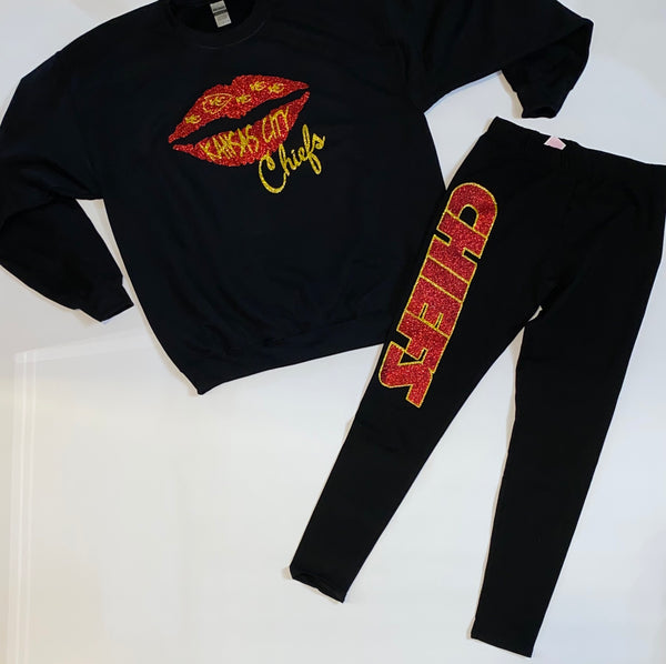 KC Black Lips 2pc Set