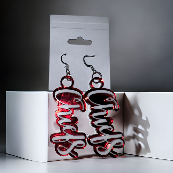 Chiefs Dangle Earrings