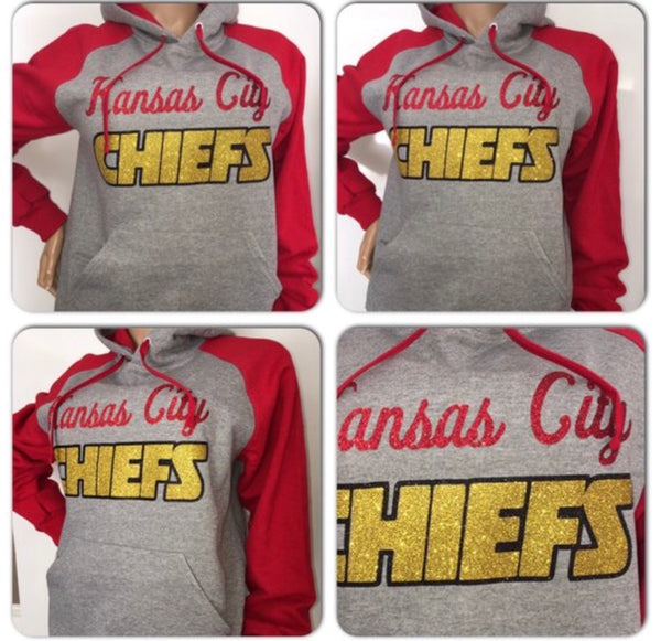 KC Raglan 2 Tone Hoody Sweatshirt