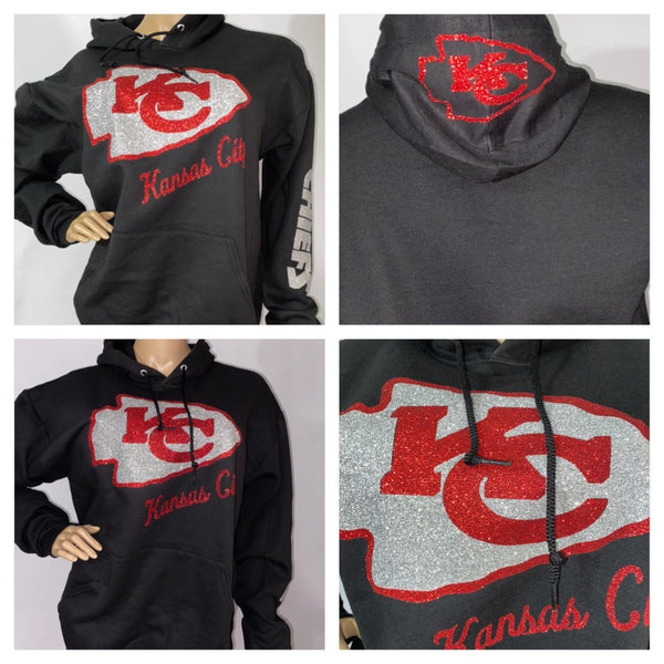 KC Black Hoody Sweatshirt