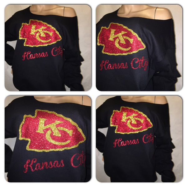 KC Off the Shoulder Sweatshirt