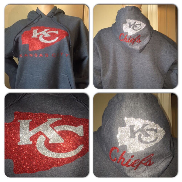 Chiefs glitter hoody