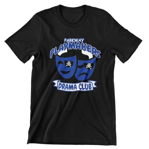 Playmakers Black Drama Club Tee