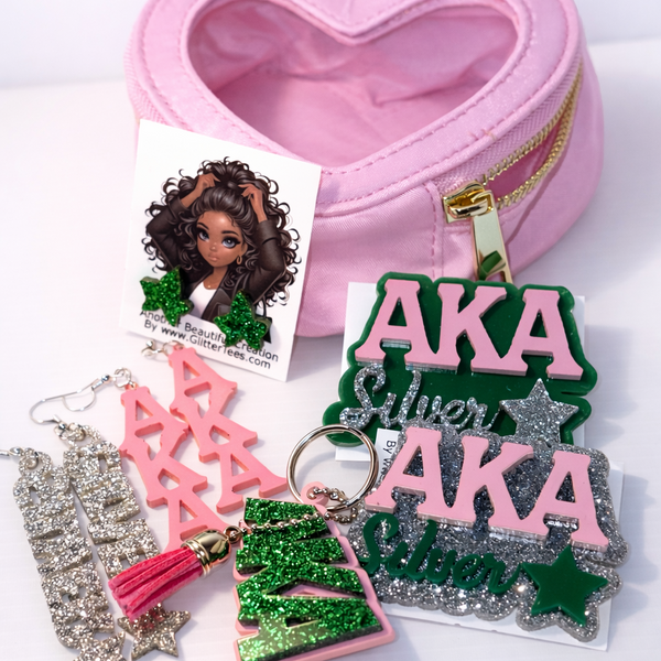Silver Star Pink Heart Bundle