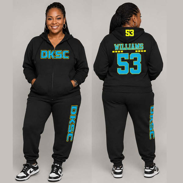 2pc Fleece Set Zip Up