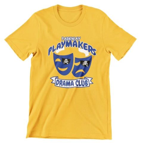 Playmakers Gold Drama Club Tee
