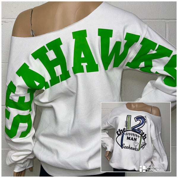 Seattle Billboard print sweatshirt