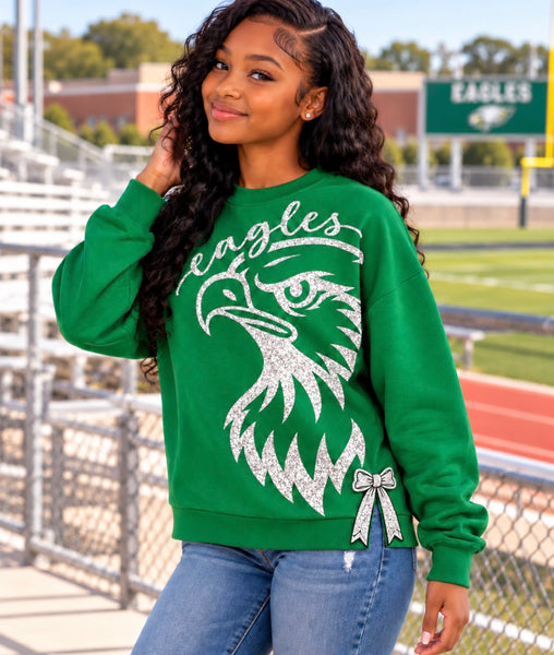Eagles Mega Head Glam Sweatshirt