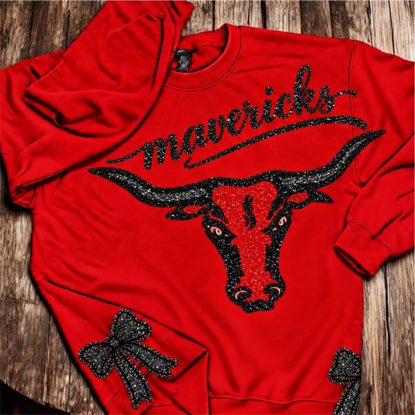Mavericks Mega Head Glam Sweatshirt
