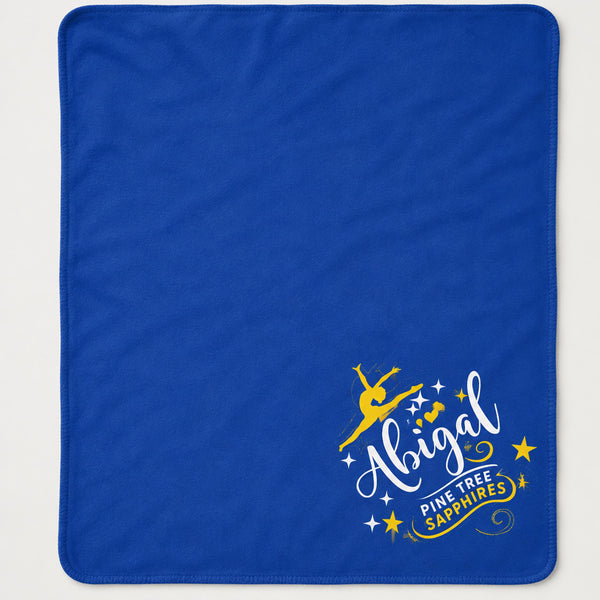 Sapphires Blanket-Sweatshirt material