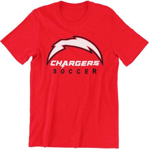 Chargers Softstyle Parent Tee-front only