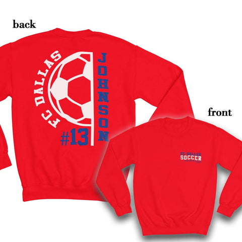 FC Dallas Crew Neck Sweatshirt