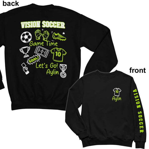 Soccer Doodle Sweatshirt