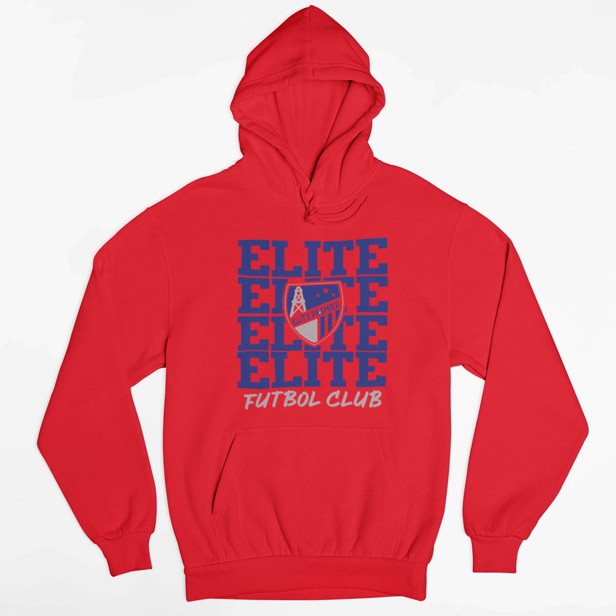 Elite Repeat Red Hoody