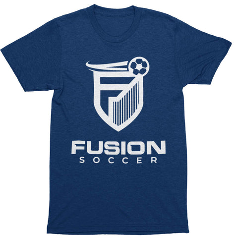 Fusion Logo- Navy Triblend