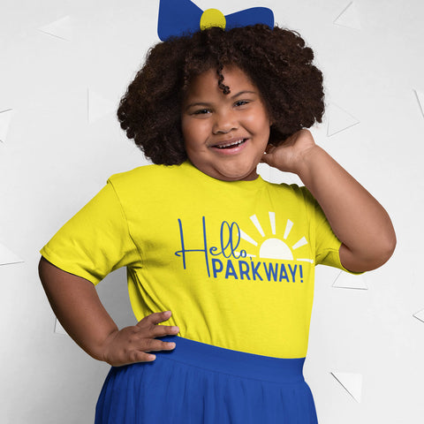 Hello Parkway Yellow T-Shirt -Youth