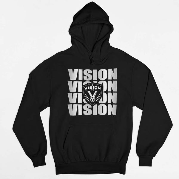 Vision Repeat Hoody Silver