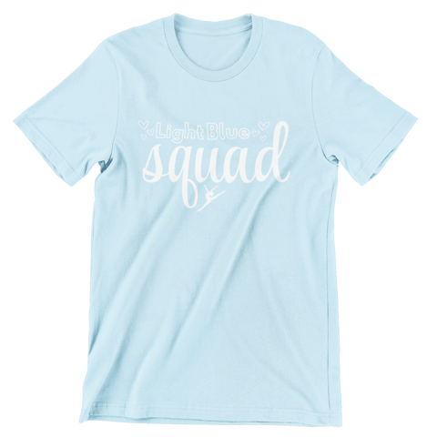 Prestige Light Blue Squad Tee-Youth
