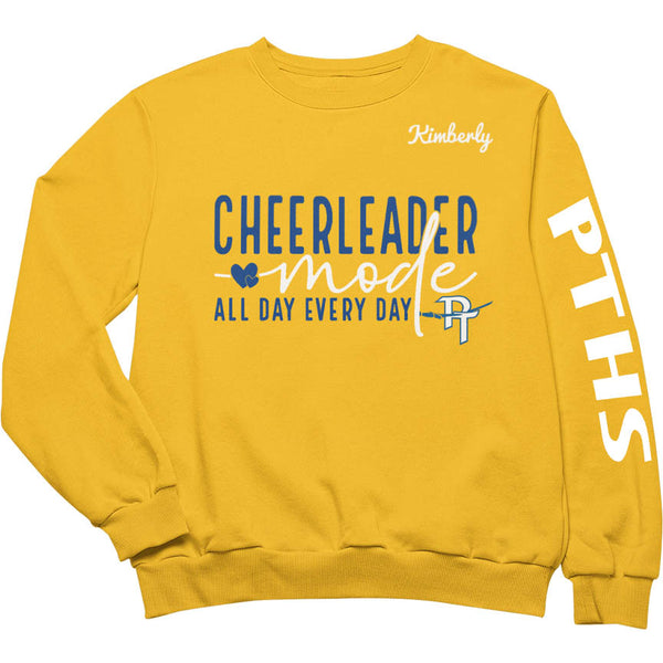 Pinetree Cheer Mode Sweatshirt-Personalized
