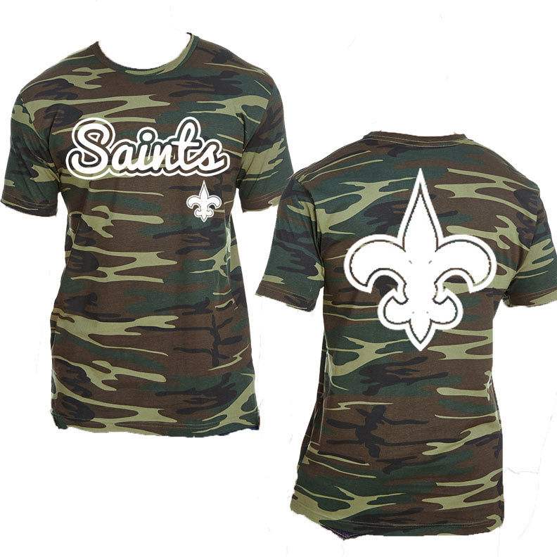 Saints Camo Glam tee