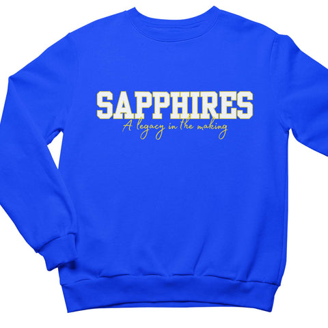 Sapphires Drill Team Sweathsirt - ADULT