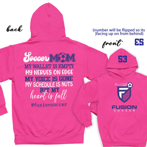 Fusion Mom Hoody Pink