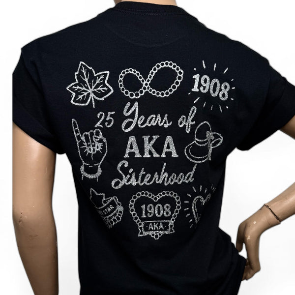 Silver Star Doodle Tee