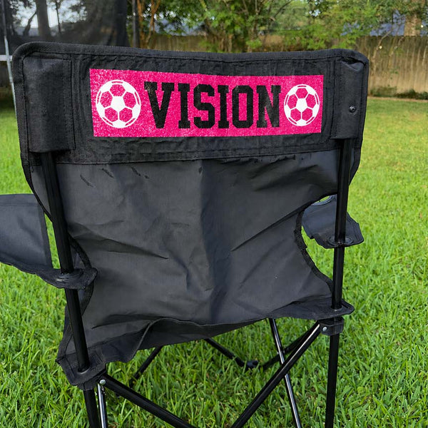 Vision Pink Tailgating Chair