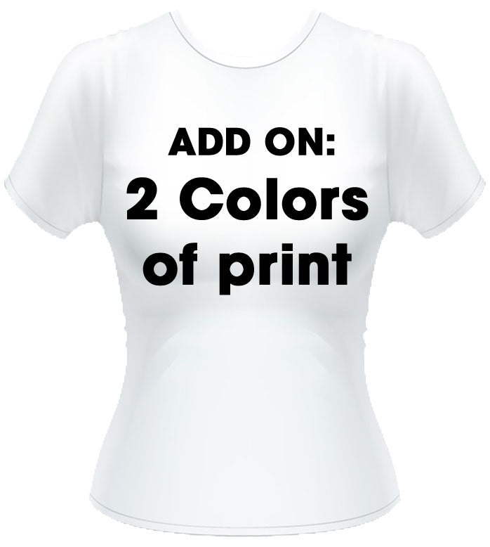 2 colors of print