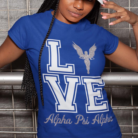Alpha Psi Alpha Love Fitted Tee
