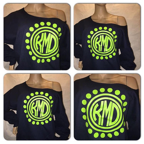 Custom Monogram Sweatshirt | monogram apparel