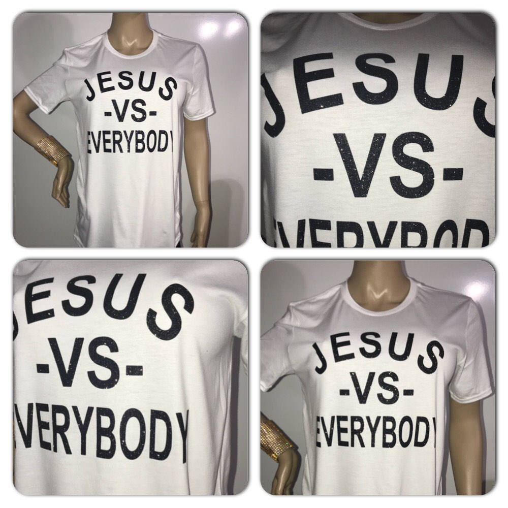 Jesus V/S Everybody t-shirt