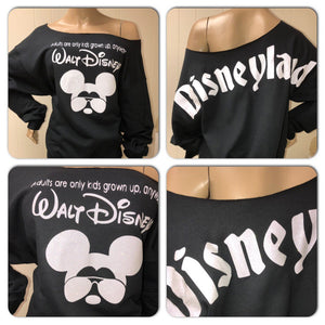 Mickey bling sweatshirt | Disneyland Glitter sweatshirt | minnie | walt disney