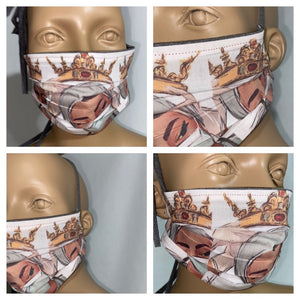 Nurse Tears Face Mask- Full Color Print
